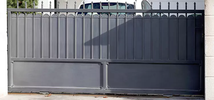 Metal Driveway Gate Installation Idaho Falls